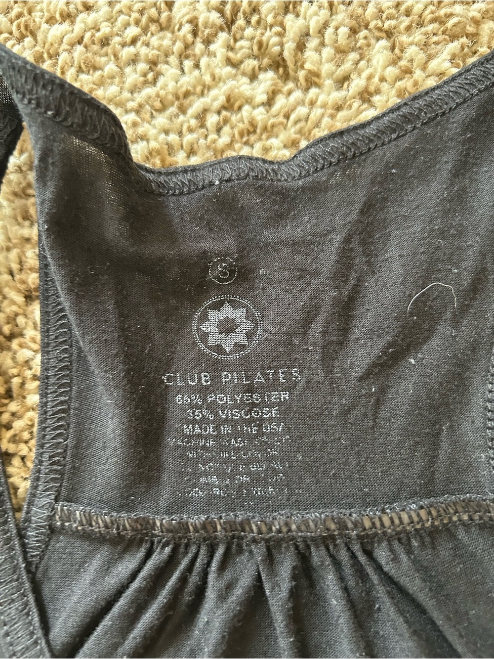 Club Pilates (Re)Formed Black Racerback Tank - Picture 3 of 3